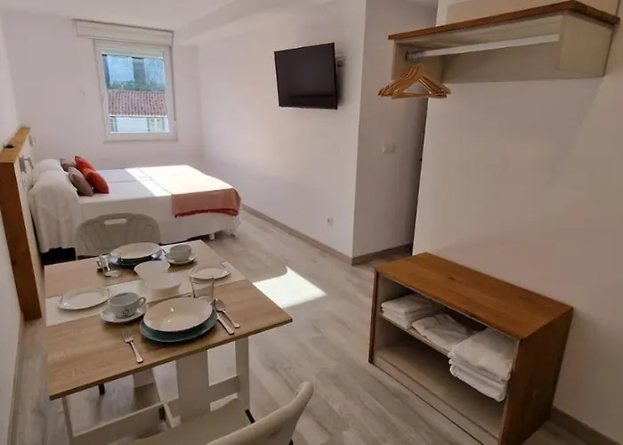 Апарт-отель Estudios En Plaza Cabo Da Centro Мухия