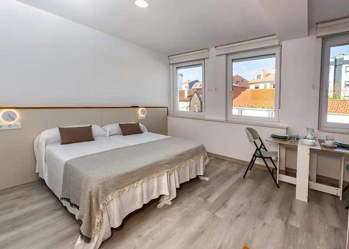 Estudios En Plaza Cabo Da Centro Apartment