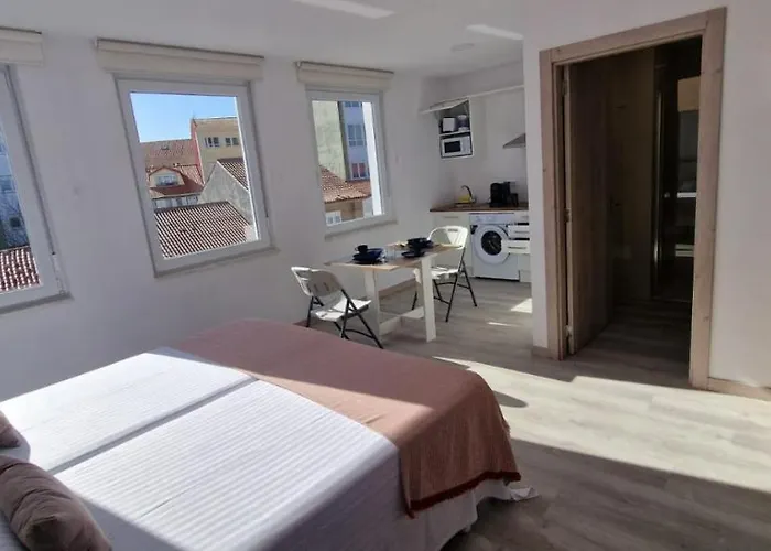 Estudios En Plaza Cabo Da Centro Daire